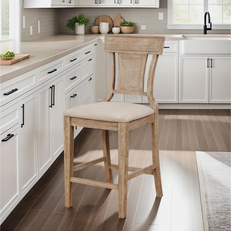 lot 72 image: Lina Counter Height Bar Stool - Retail $99