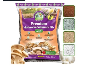 lot 2 image: DUSPRO Recycle Premium 4-in-1 Mushroom Substrate Mix with Coco Coir, Zeolite, Gypsum & Vermiculite Ideal Mushroom Growing Mix for Gardening, Moisture Retention, pH Balance & Ready to Use Mixture 2QTAmazons Choice