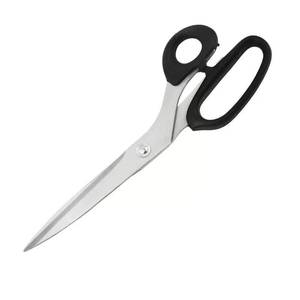 lot 2734 image: Fabric Scissors For Cutting Clothes,Big Long Professional Sewing Leather Scissors,Pinking Shears For Fabric Cutting (Black)