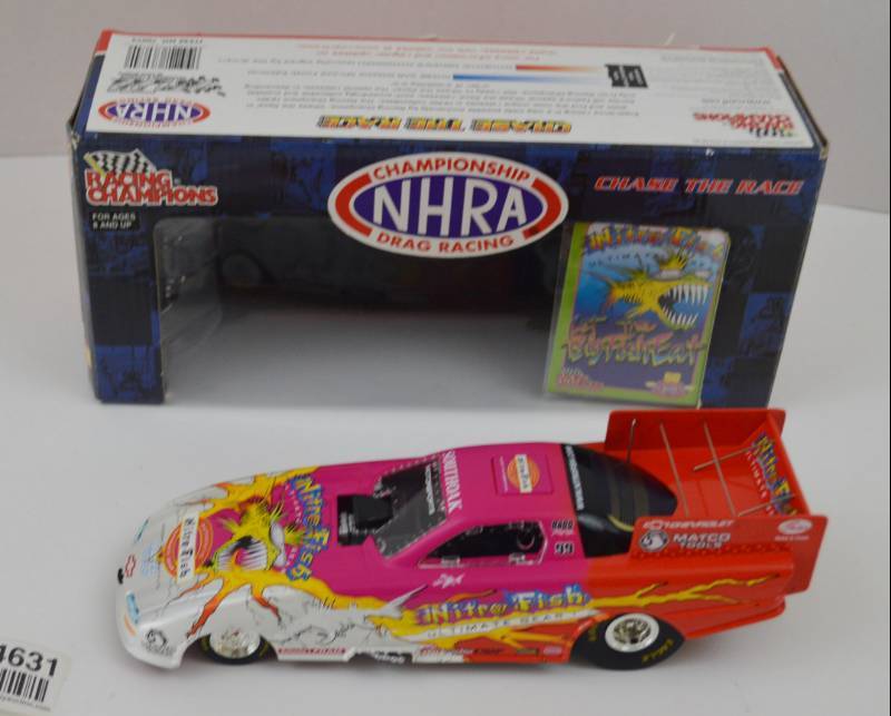 NHRA Funny Car Diecast Replica Nitro Fish 1:24 Scale (Body Does Not Open)   November Good Stuff Sale! - S10 TRUCK, LEGO DREAM LOT, Fly Fishing Rods/Reels,  NEW ASHLEY Furniture, Holiday Gifts