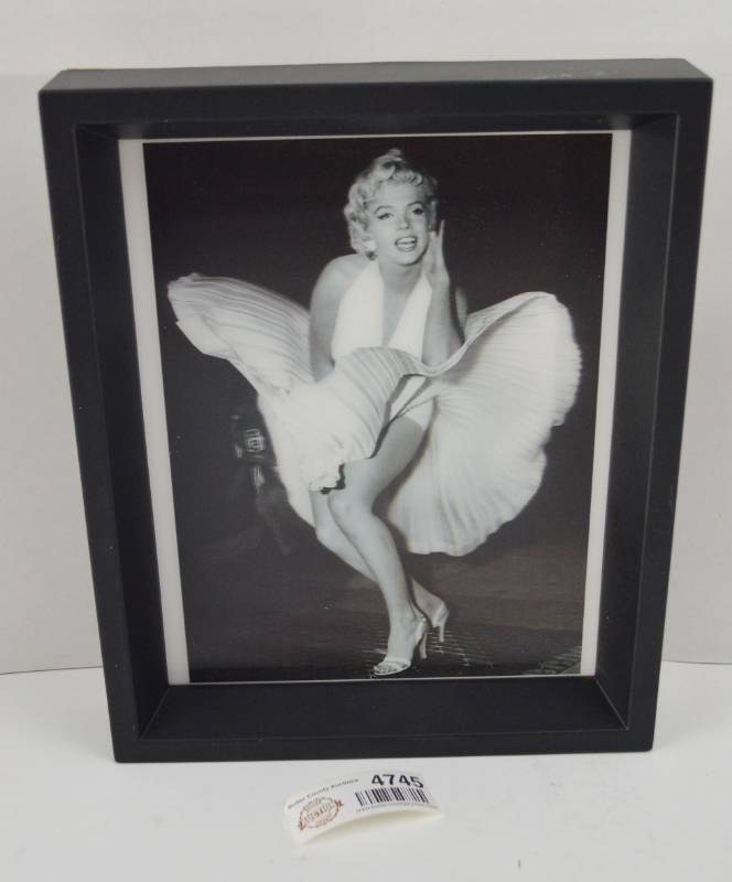 lot 4745 image: Marilyn Monroe Picture (Holographic) 11.5x 9.25