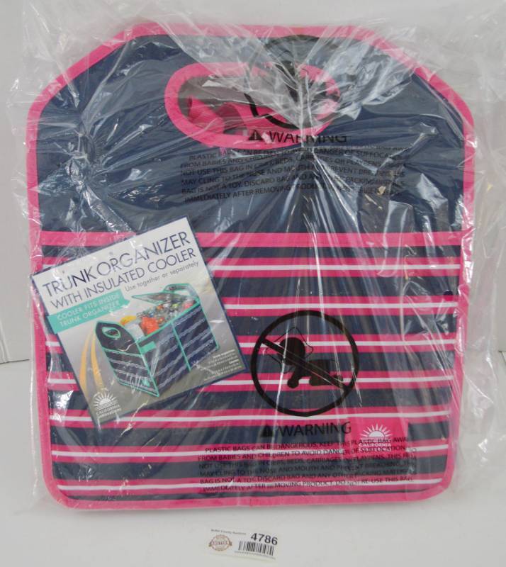 lot 4786 image: New In Package California Innovations Trunk Organizer