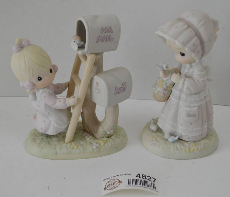 lot 4827 image: Precious Moments Lot of 2 (No Boxes)