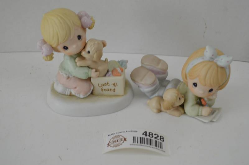 lot 4828 image: Precious Moments Lot of 2 (No Boxes)