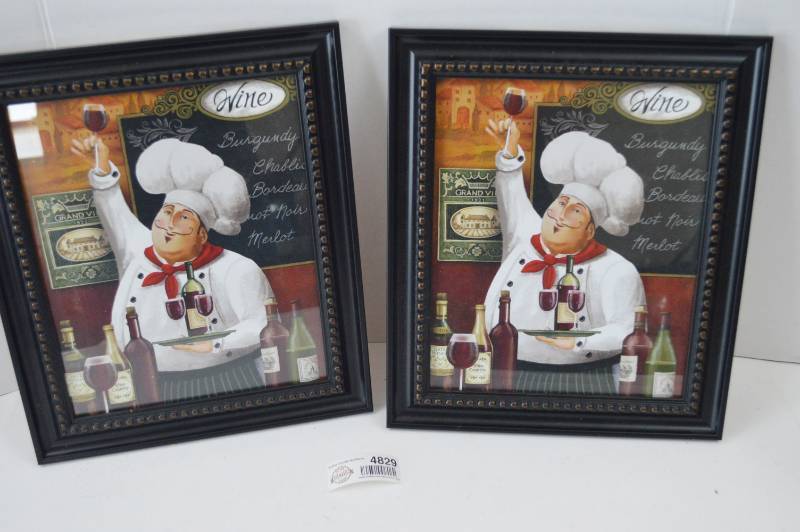 lot 4829 image: 2 Chef Pictures 13.5 T