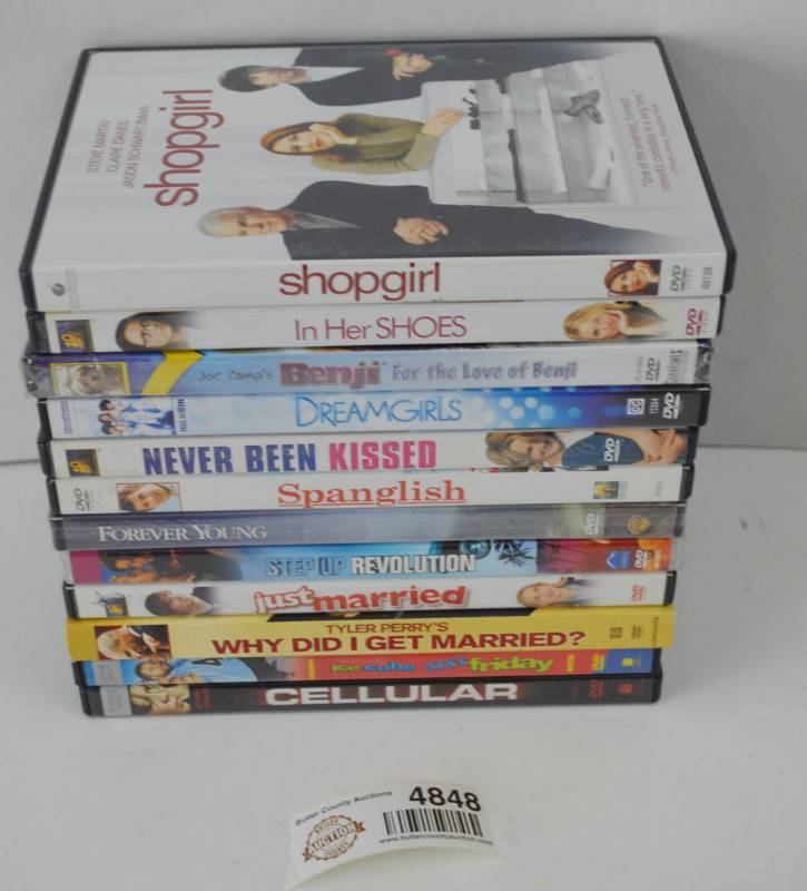 lot 4848 image: Misc DVD Movies Lot of 13