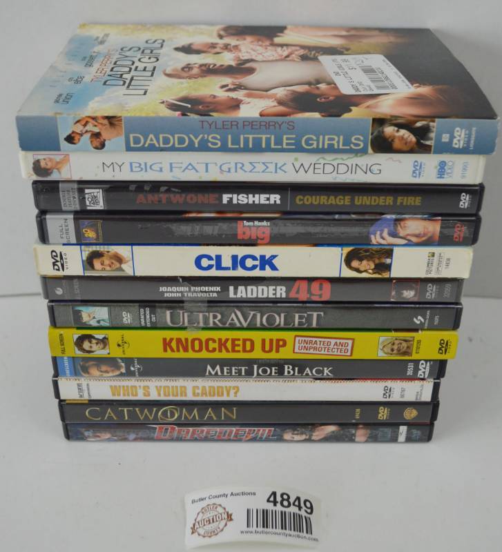 lot 4849 image: Misc DVD Movies Lot of 12