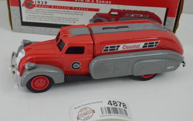 lot 4878 image: Coastal 1939 Dodge Airflow Tanker Ford 4th In A Series 134 Scale