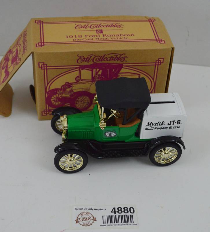 lot 4880 image: Mystik Ertl Collectibles 1918 Ford Runabout Die Cast