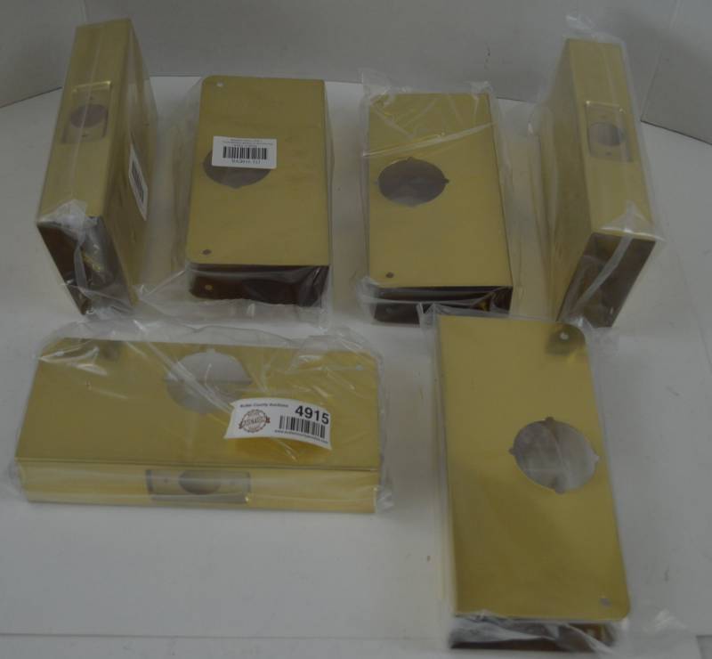 lot 4915 image: 6 New Gold Door Protectors