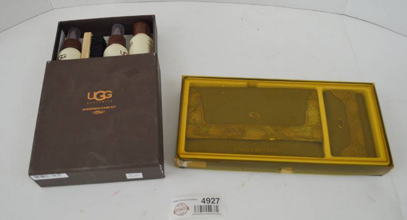 lot 4927 image: New In Package Wallet and Ugg Care Kit