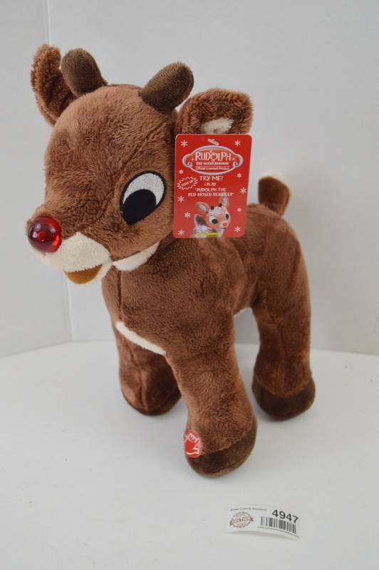 lot 4947 image: SingingLight Up Rudolph Christmas, Sings Rudolph The Rednosed Reindeer