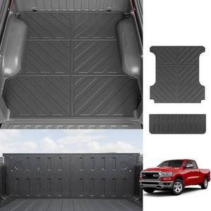 lot 121262 image: Retails for $130 Truck Bed Mat Tailgate Mat Compatible with 2019-2025 2026 Dodge Ram 1500 5.7Ft Bed All Weather Protection TPE Accessories (19-26 Ram 1500 5.7FT)