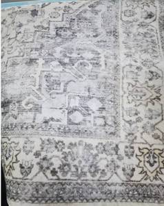 lot 221314 image: UKISS Washable Area Rugs 8x10 Ultra-Soft Faux Silk Vintage Rug, Large Low-Pile Rugs for Living Room Non-Slip & Non-Shedding Large Carpets for HomeOffice Decor Blue
