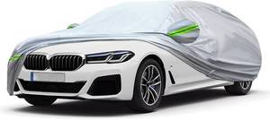 lot 321142 image: KEYOOG 6-layer Full Car Cover Is All-weather Waterproof, Universal In All Seasons, Snow Prevention, Rainproof, Acid Rainproof, Sunscreen, Ultraviolet-proof, Universally Applicable To Sedan (188-198)