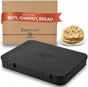 lot 321164 image: EasyKnead Roti Box Rotibox for Preparing Roti - Roti Making Box for Chapati, Paratha, Puri Non-Slip Kneading Board Rotibox