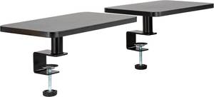 lot 421258 image: Allsop Ascend Height Adjustable Dual Laptop & Monitor Stand, Black, (32457)