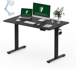 lot 285823 image: Retails for $218 FLEXISPOT One-Piece Electric Standing Desktop, 48 x 30 Inches Adjustable Desktop (DESKTOP ONLY)