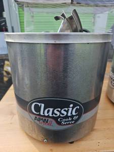 lot 17879 image: Standex APW Wyott Commercial Food Warmer - Model RCW-7