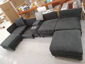 lot 33304 image: Modular Sectional Sofa, (Incomplete)