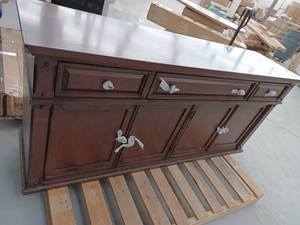 lot 33313 image: Iifracombe TV Stand For TVs Up To 70 Inch
