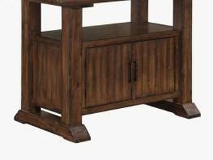 lot 34726 image: Table Legs For Demone Auburn 126in Solid Wood Dining Table