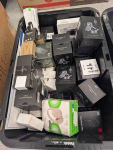 Bulk Lot of Electronics: Earbuds, Glasses Accessories, Phone Mounts & More  - Retail: $830