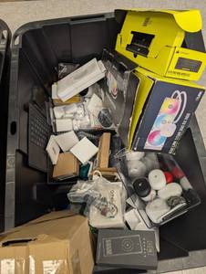 Computer Parts, Ear Buds and Accessories Lot  - Retail: $1150
