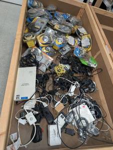 lot 11 image: Bulk Cable and Power & Audio Adapter Lot  - Retail $410