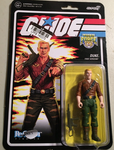 lot 41367 image: G.I. Joe Super7 Duke First Sergeant Action Figure
