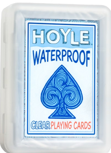 lot 41379 image: Hoyle Waterproof Clear Playing Cards