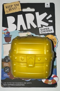 lot 41391 image: BARK Super Chewer Treasure Chest Dog Toy
