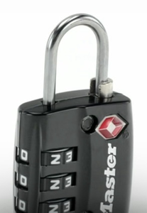 lot 41402 image: Master Lock TSA 3-Dial Combination Lock
