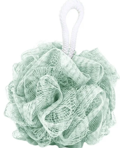 lot 41456 image: Mesh Bath Loofah Sponge - Mint Green