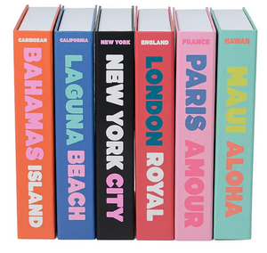 lot 41490 image: Travel Destination Book Storage Set