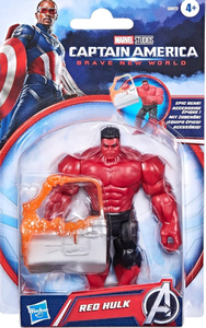 lot 41493 image: Marvel Red Hulk Action Figure - Captain America Brave New World