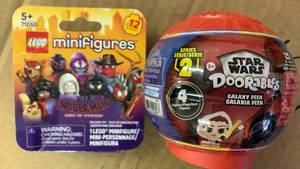 lot 41511 image: LEGO Spider-Verse Minifigure & Star Wars Doorables Bundle