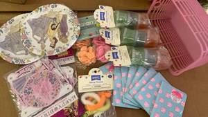 lot 41525 image: Misc girls party pkg.