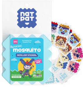 lot 41527 image: Natpat BuzzPatch Mosquito Repellent Stickers - 24 Count Pack