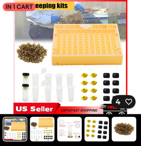 lot 41547 image: Beekeeper Queen Rearing Kit with Nicot System