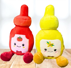 lot 41439 image: Gigglescape Hot Sauce and Banana Plush Set