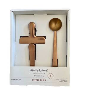 lot 41473 image: Hearth & Hand Magnolia Coffee Scoop and Clip Set