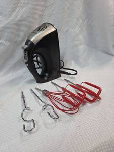 lot 912 image: Hamilton Beach Hand Mixer with Attachments