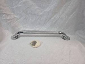 lot 928 image: 21-inch Chrome Safety Grab Bar with Mounting Hardware