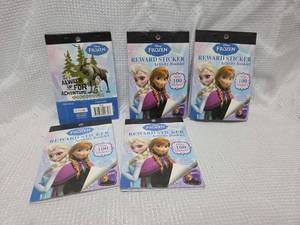 lot 950 image: Disney Frozen Reward Sticker Activity Booklet Set