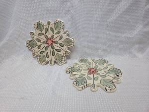 lot 953 image: Blue Sky Christmas Collection Snowflake Candle Holder