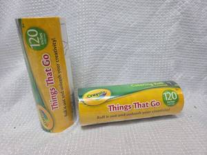 lot 994 image: Crayola Things That Go Coloring Rolls
