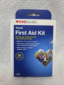 lot 1735 image: CVS 30-Piece Travel First Aid Kit