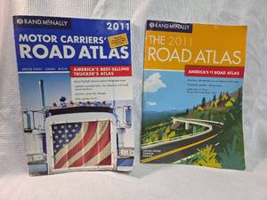 lot 1778 image: 2 Rand McNally Road Atlases- Motor Carriers and Standard Edition
