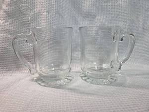 lot 1780 image: Clear Glass Irish Coffee Mugs